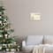 Stupell Industries Merry Christmas Vintage Postcard Framed Giclee Art